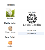 Louis Cardin White Gold Femme