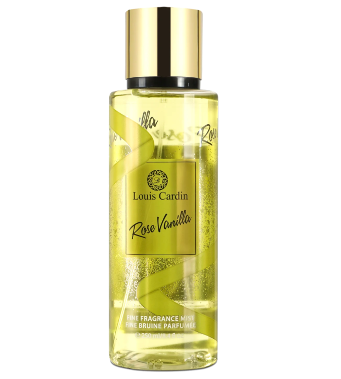 Louis Cardin Rose Vanilla Body Mist 250 ml / 280 g