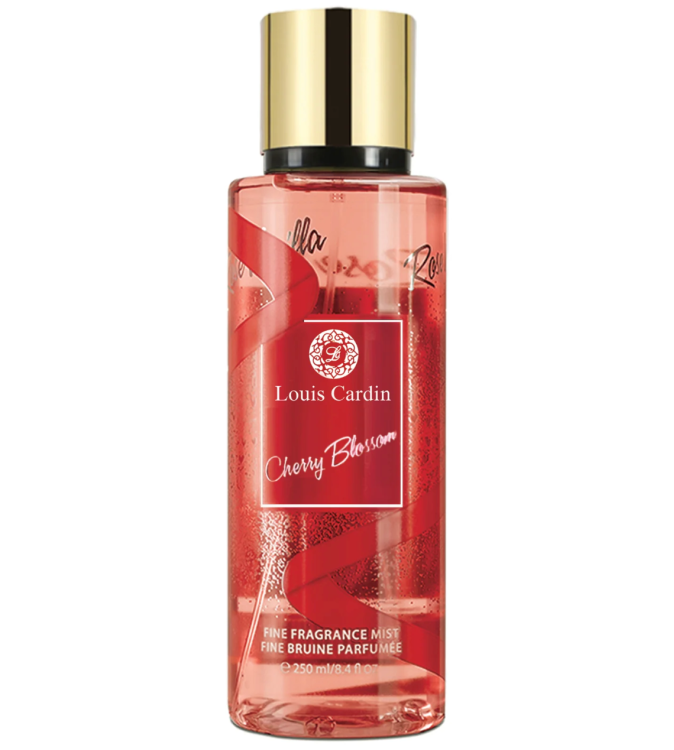 Louis Cardin Cherry Blossom Body Mist 250 ml / 280 g